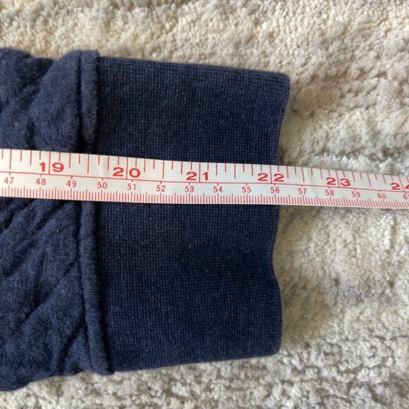 Patagonia Quilted Snap T Pullover Mens Medium Blue Organic Cotton - Picture 8 of 10